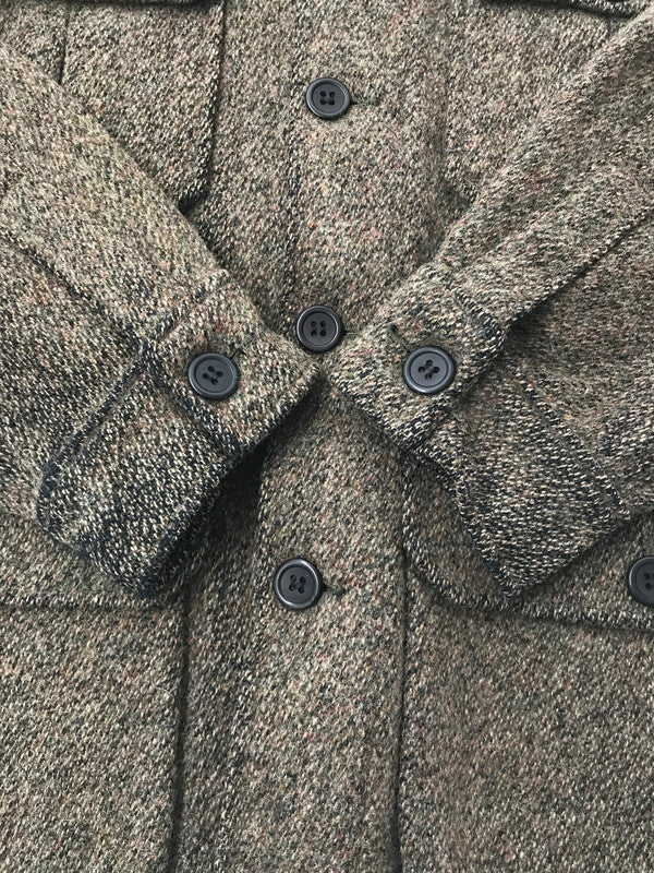 【中古品】【メンズ】 WOOLRICH ウールリッチ CLASSIC 80～90's HEAVY WOOL HUNTING JACKET ヘビー ウール ハンティング ジャケット アウター 146-260501-rt-13-tag サイズ：不明 下記参照 カラー：ブラウン 万代Net店