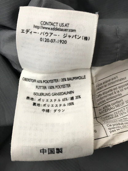 【現状渡し品】【メンズ】 EDDIE BAUER エディー バウアー WEATHEREDGE DOWN PARKA ウェザー エッジ ダウン パーカー アウター 146-260501-rt-14-tag サイズ：L カラー：ネイビー 万代Net店