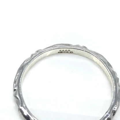 【中古品】【メンズ】 SAAD サード SV925 K10 SUN SYMBOL ARABESQUE RING シルバー サンシンボル アラベスク リング 指輪 アクセサリー 191-260401-na-05-tag カラー：シルバー 万代Net店