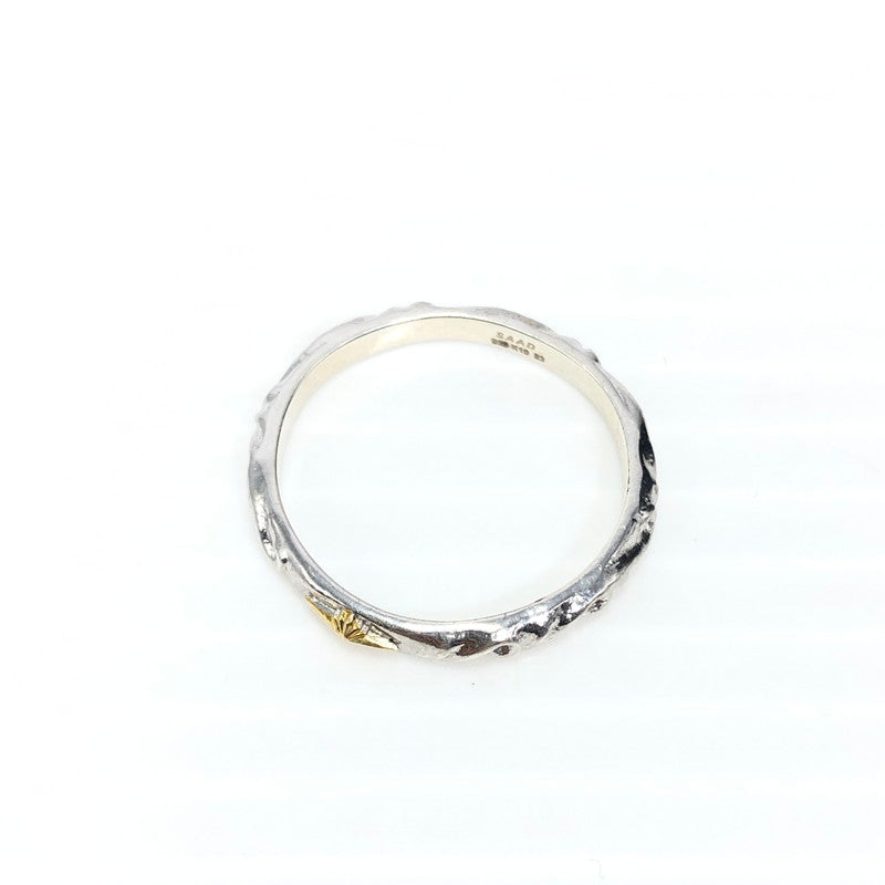 【中古品】【メンズ】 SAAD サード SV925 K10 SUN SYMBOL ARABESQUE RING シルバー サンシンボル アラベスク リング 指輪 アクセサリー 191-260401-na-05-tag カラー：シルバー 万代Net店