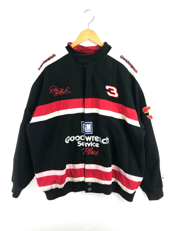 【中古品】【メンズ】 HASE AUTHENTICS ハセ オーセンティックス GOODWRENCH グッドレンチ RACING JACKET レーシング ジャケット アウター 145-260822-rt-29-tagh サイズ：XL カラー：ブラック 万代Net店