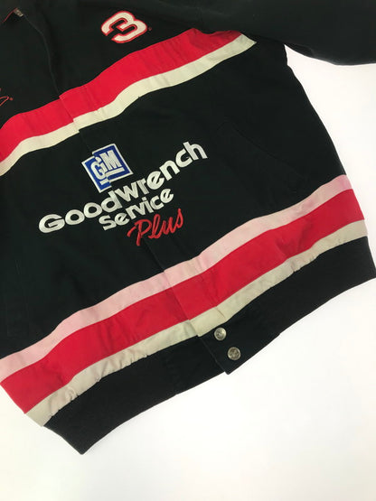 【中古品】【メンズ】 HASE AUTHENTICS ハセ オーセンティックス GOODWRENCH グッドレンチ RACING JACKET レーシング ジャケット アウター 145-260822-rt-29-tagh サイズ：XL カラー：ブラック 万代Net店