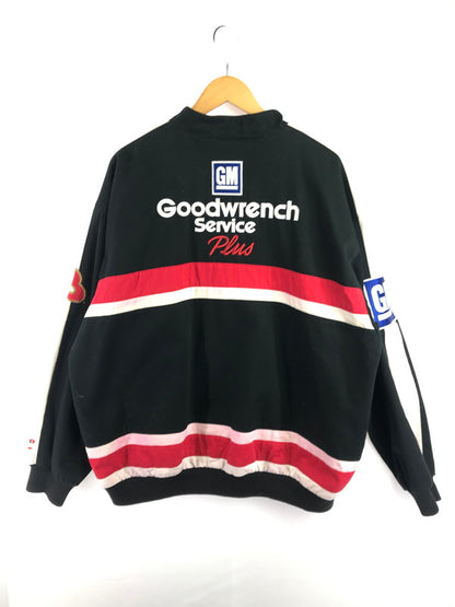 【中古品】【メンズ】 HASE AUTHENTICS ハセ オーセンティックス GOODWRENCH グッドレンチ RACING JACKET レーシング ジャケット アウター 145-260822-rt-29-tagh サイズ：XL カラー：ブラック 万代Net店