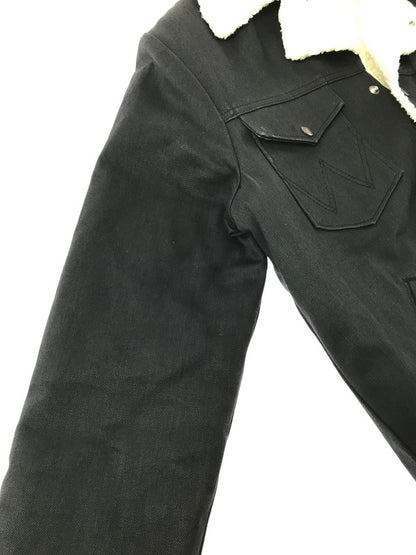 【中古品】【メンズ】 WACKO MARIA ワコ マリア × WRANGLER ラングラー コラボ RANCH COAT ランチ コート アウター 142-260501-rt-04-tag サイズ：S カラー：ブラック 万代Net店
