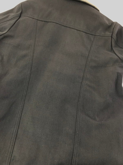 【中古品】【メンズ】 WACKO MARIA ワコ マリア × WRANGLER ラングラー コラボ RANCH COAT ランチ コート アウター 142-260501-rt-04-tag サイズ：S カラー：ブラック 万代Net店