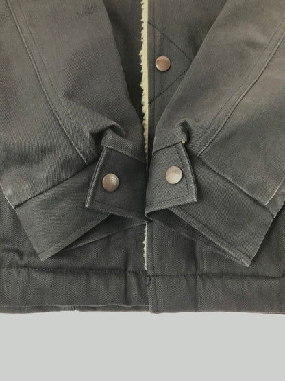 【中古品】【メンズ】 WACKO MARIA ワコ マリア × WRANGLER ラングラー コラボ RANCH COAT ランチ コート アウター 142-260501-rt-04-tag サイズ：S カラー：ブラック 万代Net店