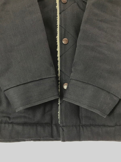 【中古品】【メンズ】 WACKO MARIA ワコ マリア × WRANGLER ラングラー コラボ RANCH COAT ランチ コート アウター 142-260501-rt-04-tag サイズ：S カラー：ブラック 万代Net店