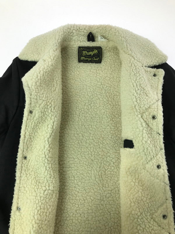 【中古品】【メンズ】 WACKO MARIA ワコ マリア × WRANGLER ラングラー コラボ RANCH COAT ランチ コート アウター 142-260501-rt-04-tag サイズ：S カラー：ブラック 万代Net店