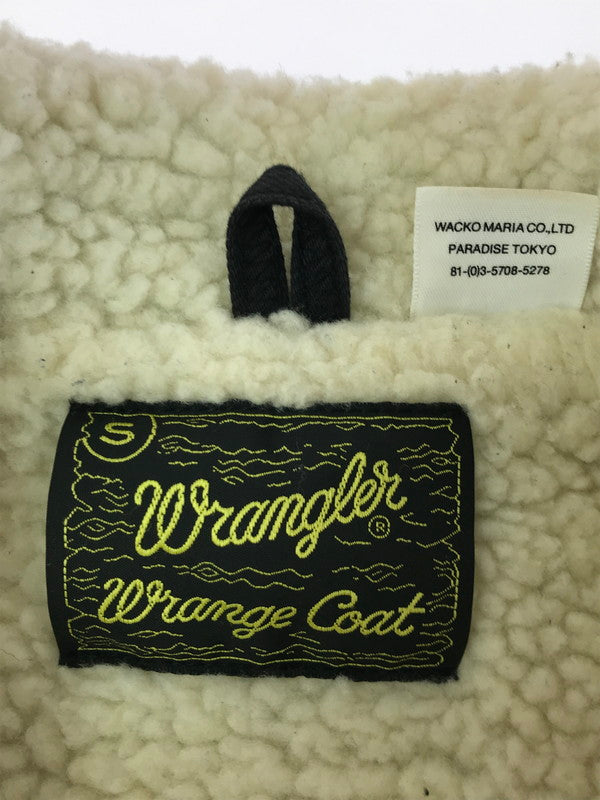【中古品】【メンズ】 WACKO MARIA ワコ マリア × WRANGLER ラングラー コラボ RANCH COAT ランチ コート アウター 142-260501-rt-04-tag サイズ：S カラー：ブラック 万代Net店