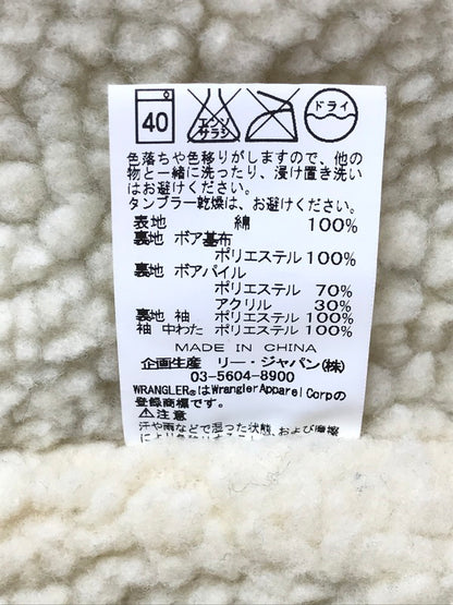 【中古品】【メンズ】 WACKO MARIA ワコ マリア × WRANGLER ラングラー コラボ RANCH COAT ランチ コート アウター 142-260501-rt-04-tag サイズ：S カラー：ブラック 万代Net店