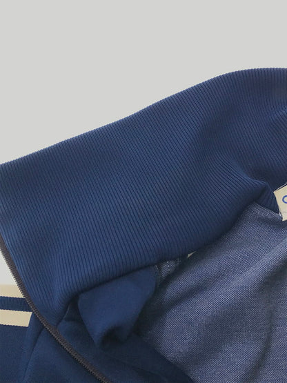 【中古品】【メンズ】 ADIDAS アディダス 80'S TRACK JACKET ADS-4F 80年代 トラックジャケット デサント期 146-260428-na-14-tagh サイズ：6号 カラー：ネイビー 万代Net店