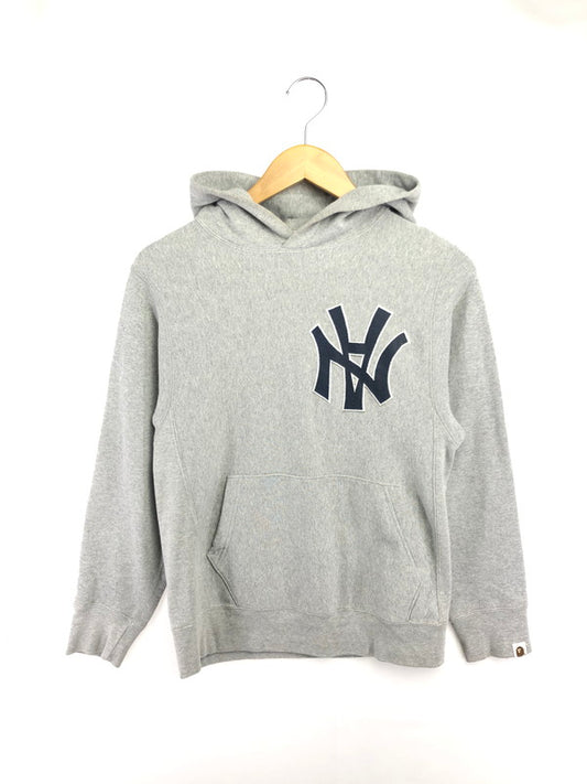 【中古品】【メンズ】 A BATHING APE ×NEIGHBORHOOD アベイシングエイプ × NEIGHBORHOOD コラボ 90S PARKA 90年代 パーカー スウェット フーディー トップス 142-260525-ki-16-tagh サイズ：XS カラー：グレー 万代Net店