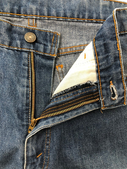 【中古品】【メンズ】 LEVI'S MOVIN' ON リーバイス ムーブ オン 42TALON NAVY TAB DENIM PANTS 刻印501 42タロン ネイビー タブ デニム パンツ ジーンズ ボトムス 157-260909-rt-16-tagh サイズ：W34 カラー：インディゴ 万代Net店