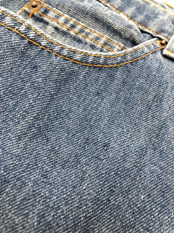 【中古品】【メンズ】 LEVI'S MOVIN' ON リーバイス ムーブ オン 42TALON NAVY TAB DENIM PANTS 刻印501 42タロン ネイビー タブ デニム パンツ ジーンズ ボトムス 157-260909-rt-16-tagh サイズ：W34 カラー：インディゴ 万代Net店