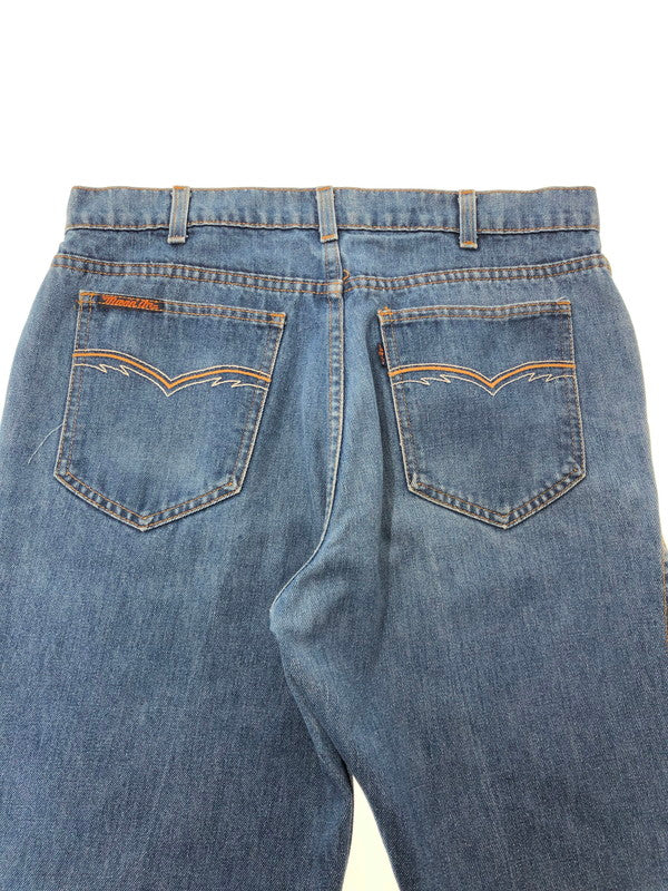 【中古品】【メンズ】 LEVI'S MOVIN' ON リーバイス ムーブ オン 42TALON NAVY TAB DENIM PANTS 刻印501 42タロン ネイビー タブ デニム パンツ ジーンズ ボトムス 157-260909-rt-16-tagh サイズ：W34 カラー：インディゴ 万代Net店