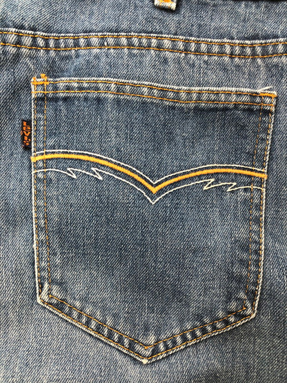 【中古品】【メンズ】 LEVI'S MOVIN' ON リーバイス ムーブ オン 42TALON NAVY TAB DENIM PANTS 刻印501 42タロン ネイビー タブ デニム パンツ ジーンズ ボトムス 157-260909-rt-16-tagh サイズ：W34 カラー：インディゴ 万代Net店