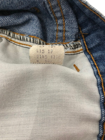 【中古品】【メンズ】 LEVI'S MOVIN' ON リーバイス ムーブ オン 42TALON NAVY TAB DENIM PANTS 刻印501 42タロン ネイビー タブ デニム パンツ ジーンズ ボトムス 157-260909-rt-16-tagh サイズ：W34 カラー：インディゴ 万代Net店