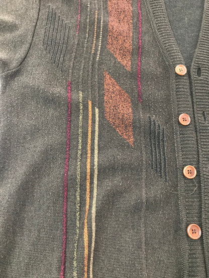 【中古品】【メンズ】 RB UOMO アールビー ウオモ 90's MADE IN ITALY CARDIGAN 90年代 イタリア製 カーディガン トップス 146-260820-rt-14-tag サイズ：不明 下記参照 カラー：ブラウン 万代Net店