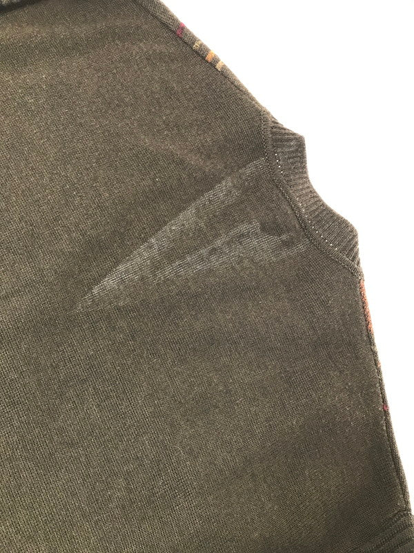 【中古品】【メンズ】 RB UOMO アールビー ウオモ 90's MADE IN ITALY CARDIGAN 90年代 イタリア製 カーディガン トップス 146-260820-rt-14-tag サイズ：不明 下記参照 カラー：ブラウン 万代Net店