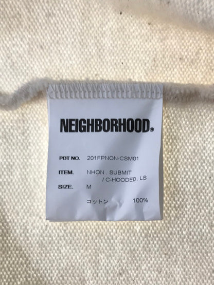 【中古品】【メンズ】 NEIGHBORHOOD ネイバーフッド 20SS NHON . SUBMIT C-HOODED 201FPNON-CSM01 プルオーバーパーカー 142-260428-na-13-tagh サイズ：M カラー：アイボリー 万代Net店