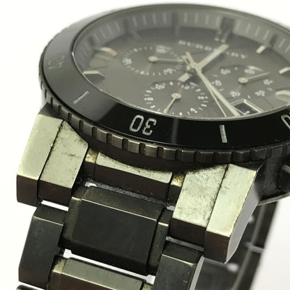 【中古品】【メンズ】 BURBERRY バーバリー QUARTZ WATCH BU9381 クォーツ 腕時計 197-260308-na-20-tag カラー：ブラック系 万代Net店