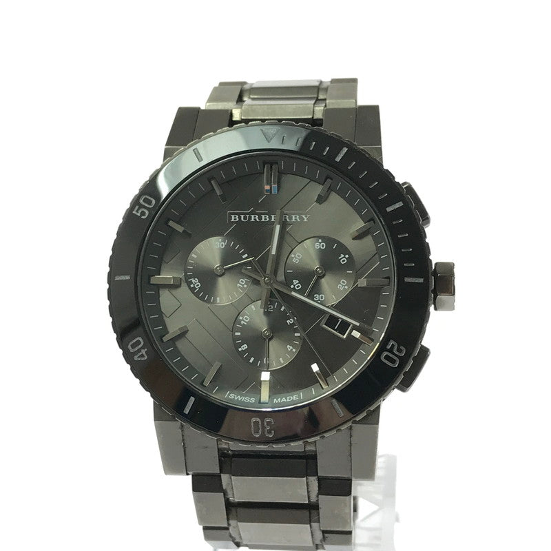 【中古品】【メンズ】 BURBERRY バーバリー QUARTZ WATCH BU9381 クォーツ 腕時計 197-260308-na-20-tag カラー：ブラック系 万代Net店