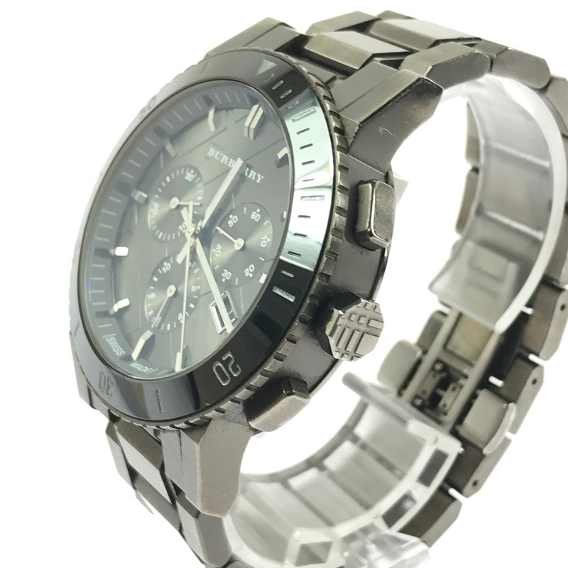 【中古品】【メンズ】 BURBERRY バーバリー QUARTZ WATCH BU9381 クォーツ 腕時計 197-260308-na-20-tag カラー：ブラック系 万代Net店
