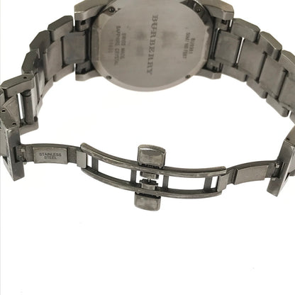 【中古品】【メンズ】 BURBERRY バーバリー QUARTZ WATCH BU9381 クォーツ 腕時計 197-260308-na-20-tag カラー：ブラック系 万代Net店