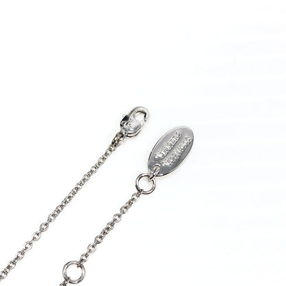 【中古美品】【レディース】 Vivienne Westwood ヴィヴィアンウエストウッド PETITE ORIGINAL ORB PENDANT 6302039J-02P651 プティット オリジナル オーブ ペンダント ネックレス アクセサリー 182-260401-na-08-tag カラー：シルバー/ピンク 万代Net店