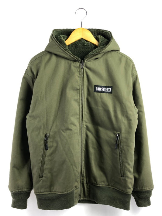 【中古品】【メンズ】 Getta Grip ゲッタグリップ GRIP SWANY グリップス ワニー FP REVERSIBLE BOA PARKA GSJ-66 リバーシブル ボア パーカー 144-260319-rt-05-tag サイズ：M カラー：カーキ 万代Net店
