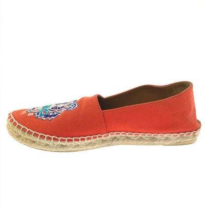 【中古品】【レディース】 KENZO ケンゾー スエパドリーユ スリッポン 靴 165-260321-na-10-tag サイズ：36 カラー：オレンジ 万代Net店