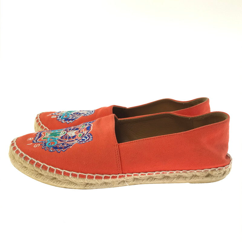 【中古品】【レディース】 KENZO ケンゾー スエパドリーユ スリッポン 靴 165-260321-na-10-tag サイズ：36 カラー：オレンジ 万代Net店