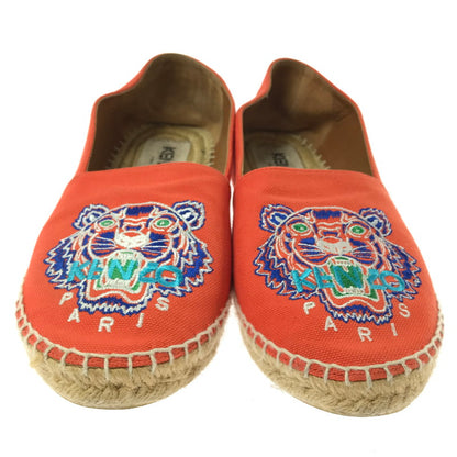 【中古品】【レディース】 KENZO ケンゾー スエパドリーユ スリッポン 靴 165-260321-na-10-tag サイズ：36 カラー：オレンジ 万代Net店