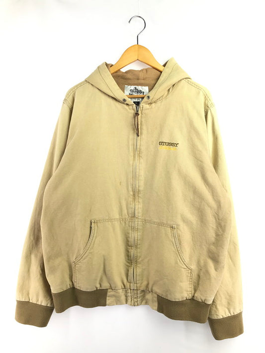 【現状渡し品】【メンズ】 OLD STUSSY オールドステューシー ACTIVE JACKET アクティブジャケット アウター 142-260407-na-02-tag サイズ：XL カラー：ベージュ系 万代Net店