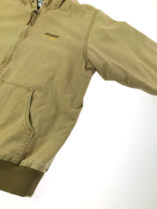 【現状渡し品】【メンズ】 OLD STUSSY オールドステューシー ACTIVE JACKET アクティブジャケット アウター 142-260407-na-02-tag サイズ：XL カラー：ベージュ系 万代Net店