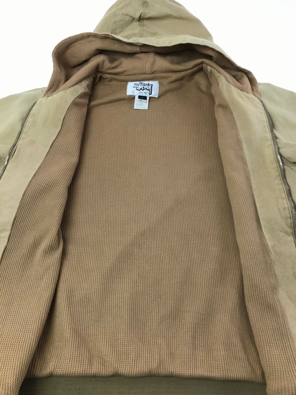 【現状渡し品】【メンズ】 OLD STUSSY オールドステューシー ACTIVE JACKET アクティブジャケット アウター 142-260407-na-02-tag サイズ：XL カラー：ベージュ系 万代Net店