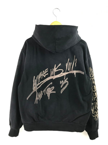 【中古品】【メンズ】 TRAVIS SCOTT トラヴィス スコット CIRCUS MAXIMUS TOUR CACTUS JACK MAXIMUS EAGLE PULLOVER HOODIE プルオーバー フーディー 142-260312-rt-01-tag サイズ：L カラー：ブラック 万代Net店