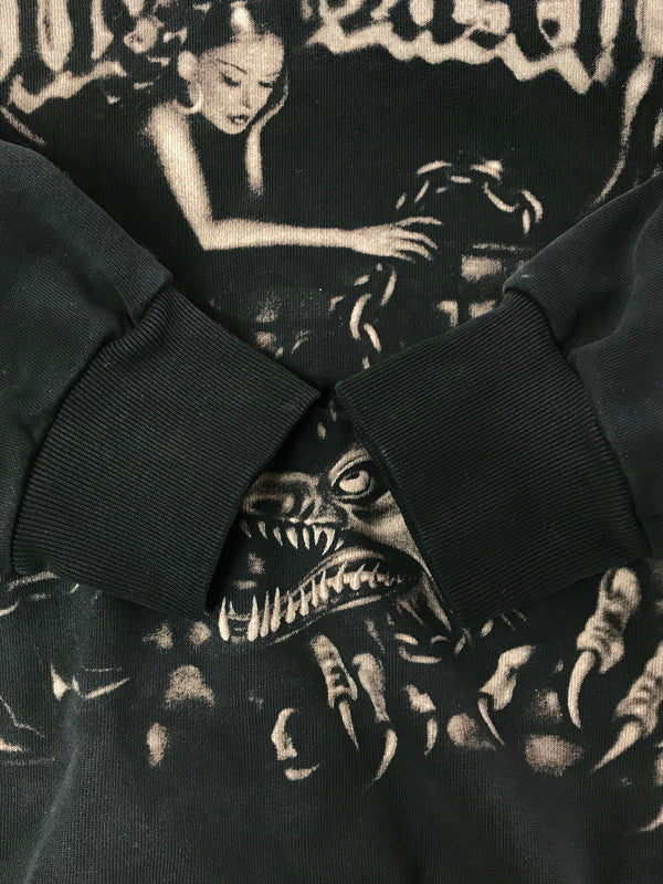 【中古品】【メンズ】 TRAVIS SCOTT トラヴィス スコット CIRCUS MAXIMUS TOUR CACTUS JACK MAXIMUS EAGLE PULLOVER HOODIE プルオーバー フーディー 142-260312-rt-01-tag サイズ：L カラー：ブラック 万代Net店