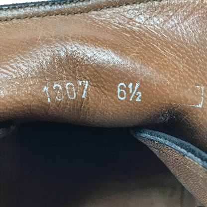 【中古品】【メンズ】 Gianni Versace ジャンニ・ヴェルサーチ SUEDE SHORT BOOTS 1307 スエード ショートブーツ 靴 165-260321-na-05-tag サイズ：6 1/2 カラー：ブラック 万代Net店