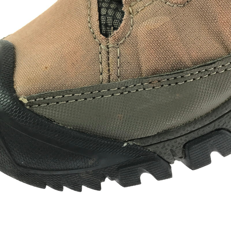 【現状渡し品】【メンズ】 KEEN キーン TARGHEE EXP MID WP 1017714 トレッキングシューズ 靴 164-260321-na-07-tag サイズ：27cm US 9 カラー：カーキ/ブラウン 万代Net店
