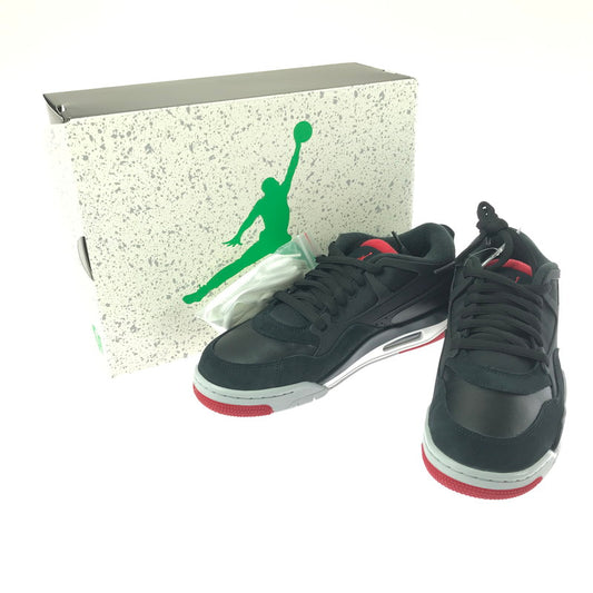 【中古美品】【メンズ】 NIKE ナイキ AIR JORDAN 4 RM FQ7939-061 エアジョーダン 4 スニーカー 靴 160-260321-na-11-tag サイズ：28cm US 10 カラー：BLACK/VARSITY RED/WOLF GREY/WHITE 万代Net店
