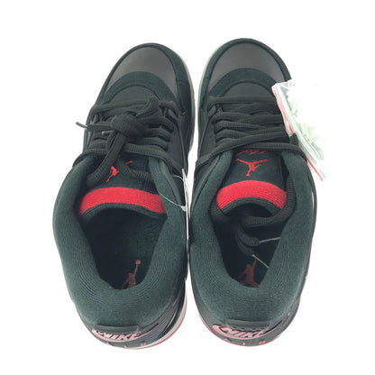 【中古美品】【メンズ】 NIKE ナイキ AIR JORDAN 4 RM FQ7939-061 エアジョーダン 4 スニーカー 靴 160-260321-na-11-tag サイズ：28cm US 10 カラー：BLACK/VARSITY RED/WOLF GREY/WHITE 万代Net店