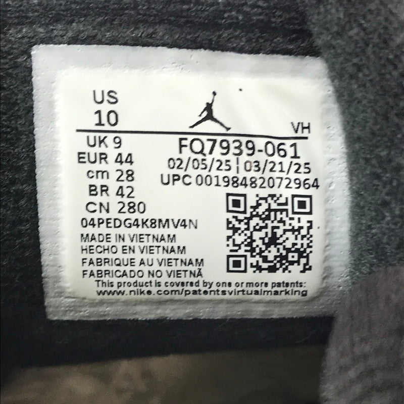 【中古美品】【メンズ】 NIKE ナイキ AIR JORDAN 4 RM FQ7939-061 エアジョーダン 4 スニーカー 靴 160-260321-na-11-tag サイズ：28cm US 10 カラー：BLACK/VARSITY RED/WOLF GREY/WHITE 万代Net店