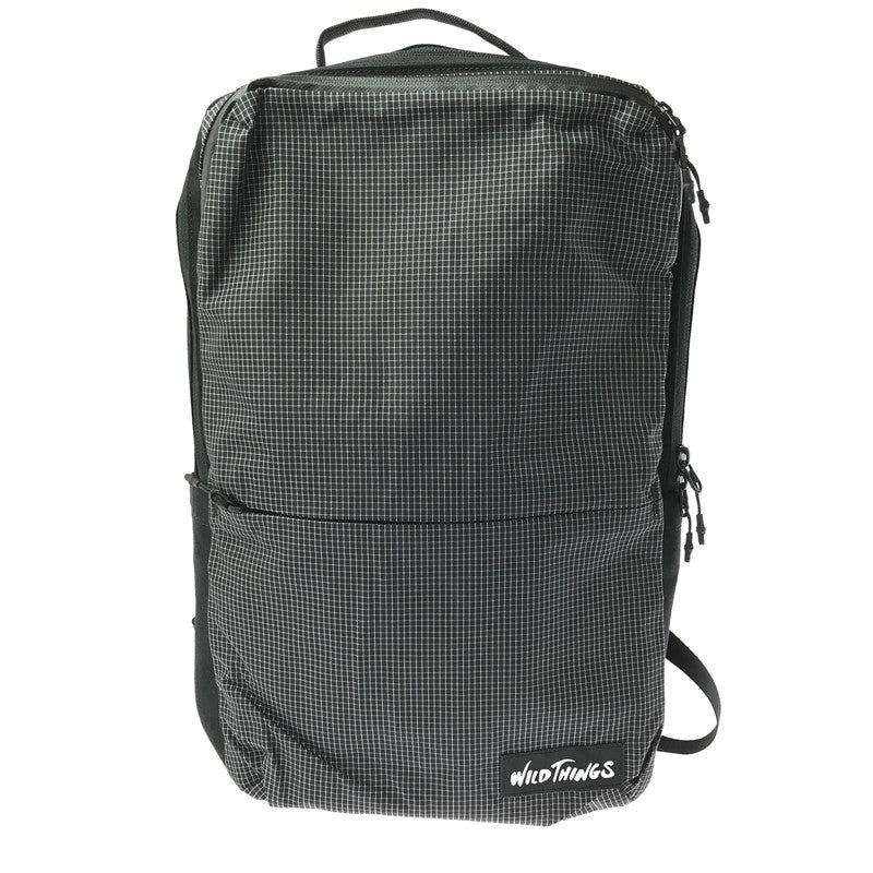 【中古美品】【メンズ】 WILDTHINGS ワイルドシングス BACKPACK WT-380-1172 バックパック リュック カバン 188-260331-na-15-tag カラー：ブラック 万代Net店