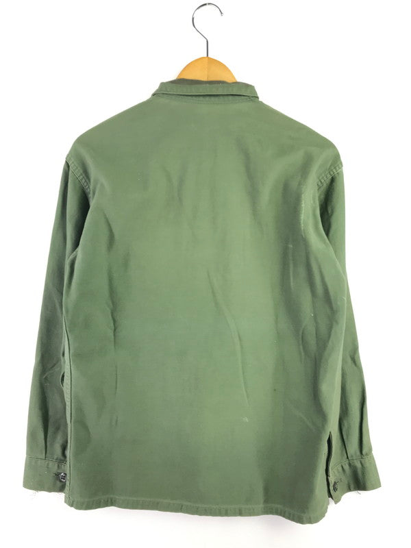 【現状渡し品】【メンズ】 US ARMY アメリカ軍 50'S-60'S ”USMC" MILITARY UTILITY SHIRT 50年代-60年代 ミリタリー ユーティリティ シャツ 長袖シャツ 146-260328-na-13-tag サイズ：表記サイズなし　下記参照 カラー：カーキ 万代Net店