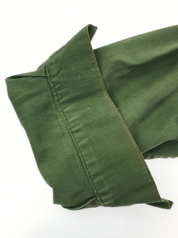 【現状渡し品】【メンズ】 US ARMY アメリカ軍 50'S-60'S ”USMC" MILITARY UTILITY SHIRT 50年代-60年代 ミリタリー ユーティリティ シャツ 長袖シャツ 146-260328-na-13-tag サイズ：表記サイズなし　下記参照 カラー：カーキ 万代Net店