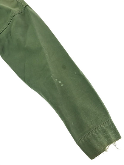 【現状渡し品】【メンズ】 US ARMY アメリカ軍 50'S-60'S ”USMC" MILITARY UTILITY SHIRT 50年代-60年代 ミリタリー ユーティリティ シャツ 長袖シャツ 146-260328-na-13-tag サイズ：表記サイズなし　下記参照 カラー：カーキ 万代Net店