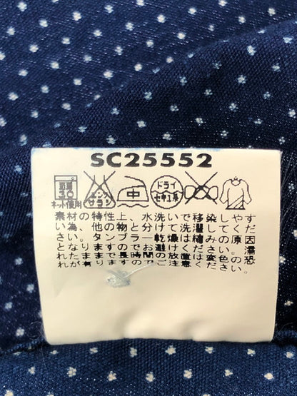 【中古品】【メンズ】 SUGAR CANE シュガーケーン SC25552 POLKA－DOT WORK SHIRT ポルカドット ワークシャツ 長袖シャツ 145-260516-na-09-tagh サイズ：S カラー：ネイビー 万代Net店