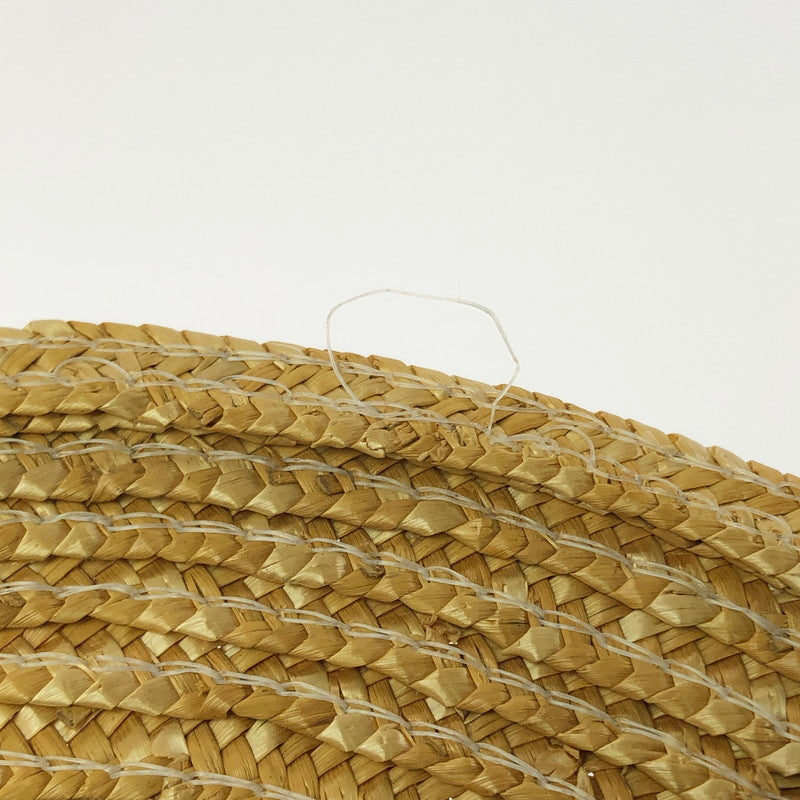 【中古品】【メンズ】 SUN SURF サンサーフ STRAW HAT SS02001 ストローハット 帽子 185-260401-na-16-tag カラー：ベージュ系/レッド 万代Net店