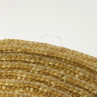 【中古品】【メンズ】 SUN SURF サンサーフ STRAW HAT SS02001 ストローハット 帽子 185-260401-na-16-tag カラー：ベージュ系/レッド 万代Net店